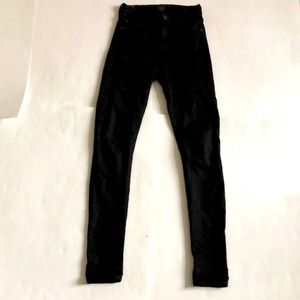 Citizens of Humanity 25 Black Jeans Rocket high rise skinny 5 pocket Excellent